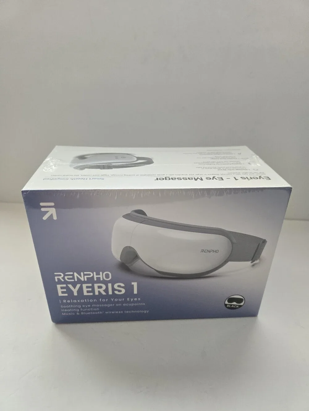 Renpho Eye Massage Gray Wearable Glasses for Eye Therapy